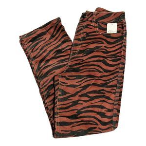NWT Free People Zebra Corduroy